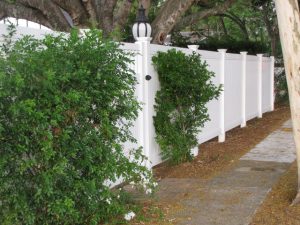 PVC Privacy Fencing