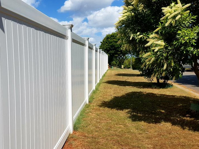 PVC Castle Privacy Fence 1800mm
